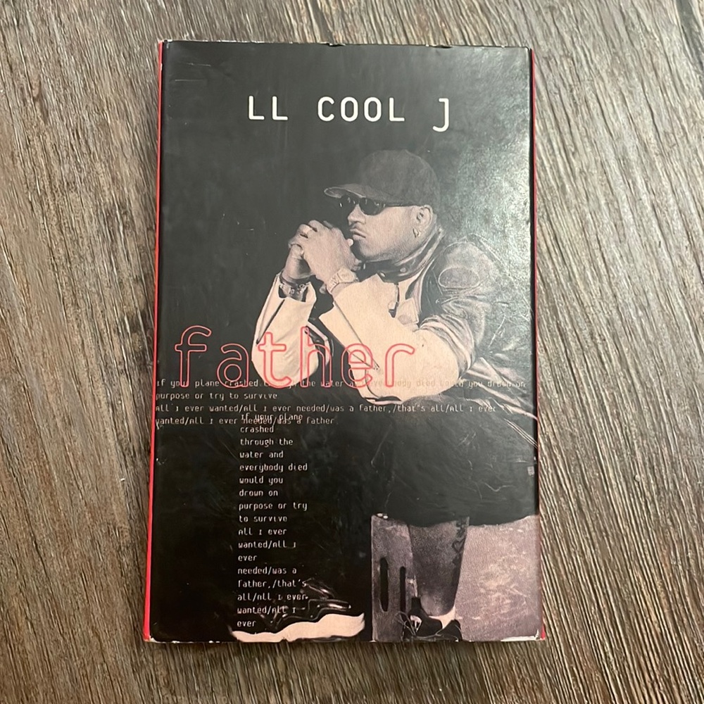 🎤 LL Cool J Father Cassette Single 1998 Def Jam Hip Hop Rap Tape Vintage